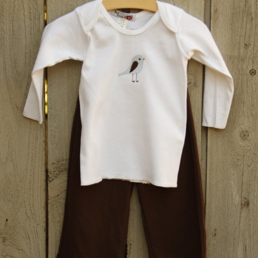 Blue Bird Long Sleeve Tee